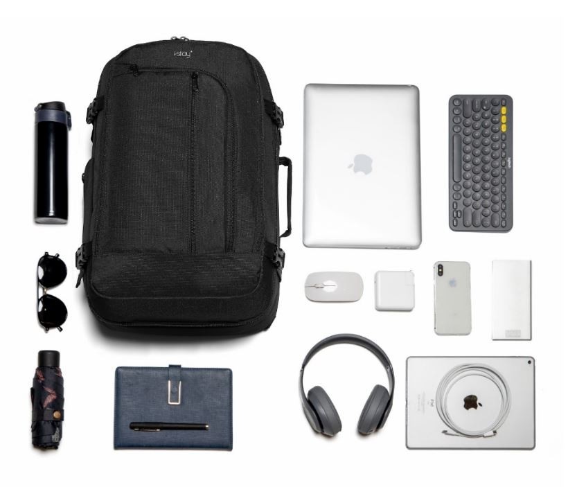 i-stay 15.6” Laptop Cabin Backpack – is0214 Black